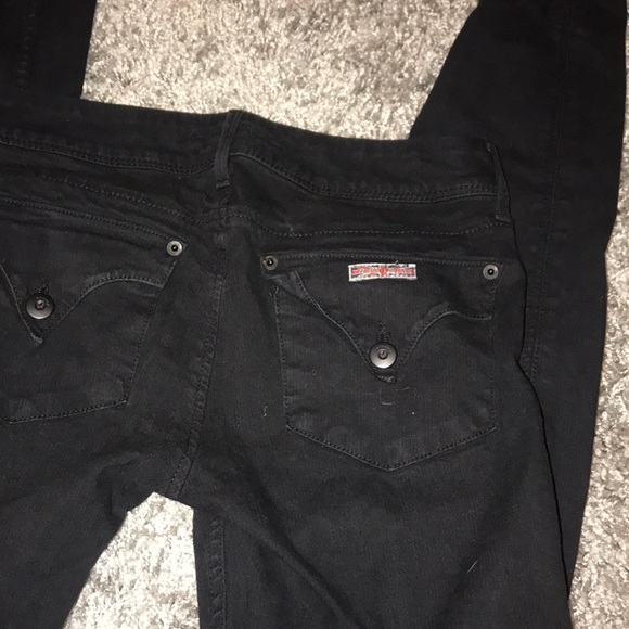Black Hudson straight leg jeans - Picture 4 of 4